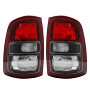 DURAFORCE Left+Right Tail Light For 2019-23 Dodge Ram 2500 3500 Halogen Black Trim
