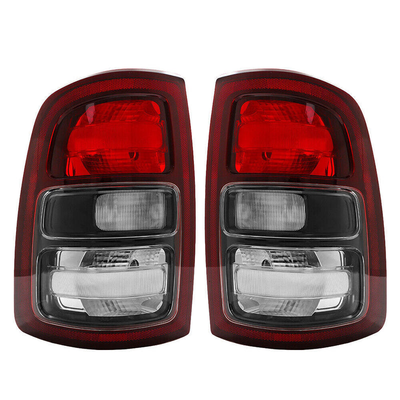 DURAFORCE Left+Right Tail Light For 2019-23 Dodge Ram 2500 3500 Halogen Black Trim