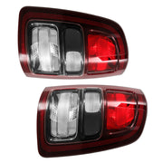DURAFORCE Left+Right Tail Light For 2019-23 Dodge Ram 2500 3500 Halogen Black Trim