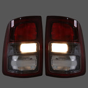 DURAFORCE Left+Right Tail Light For 2019-23 Dodge Ram 2500 3500 Halogen Black Trim