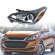 DURAFORCE Left Headlight For 2019-2021 Chevy Spark Factory Halogen Type w/o DRL