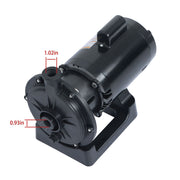DURAFORCE 3/4 HP Booster Pump For Pressure Side Pool Cleaners PB460 PB4-60 115V/230V Black