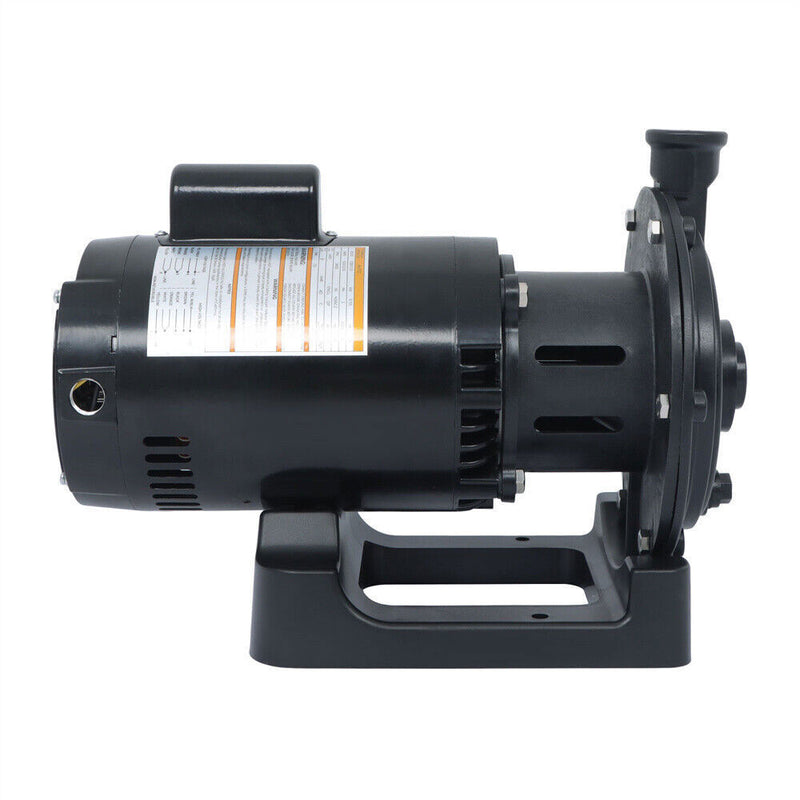 DURAFORCE 3/4 HP Booster Pump For Pressure Side Pool Cleaners PB460 PB4-60 115V/230V Black