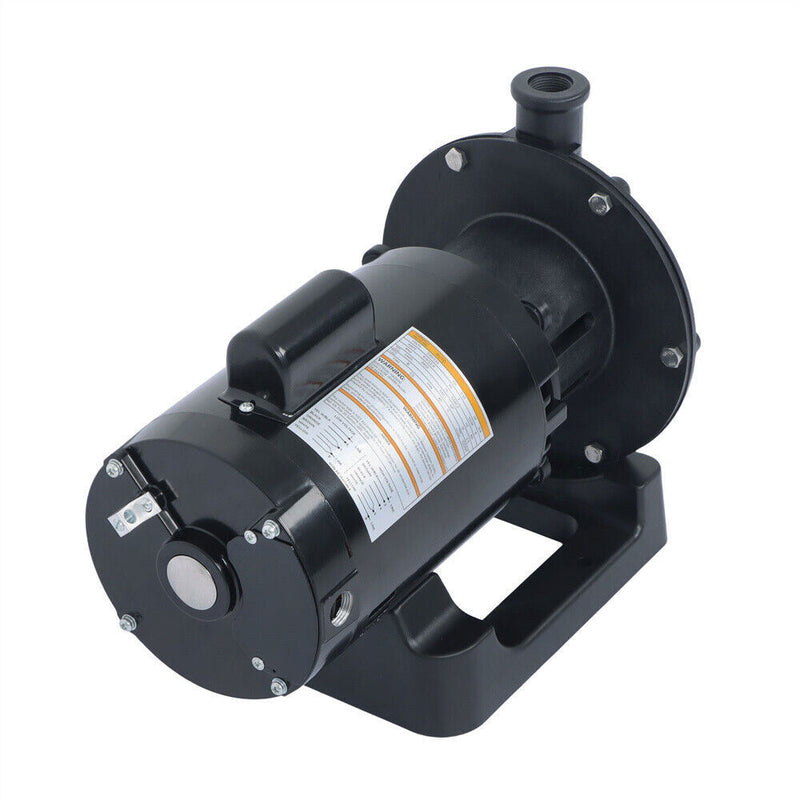 DURAFORCE 3/4 HP Booster Pump For Pressure Side Pool Cleaners PB460 PB4-60 115V/230V Black