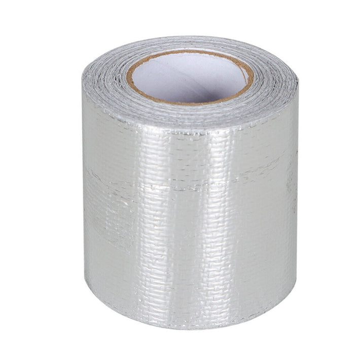 DURAFORCE High Heat Resistant Tape 2" x 25" Extreme Temperature Aluminum Foil Z-Flex Tape