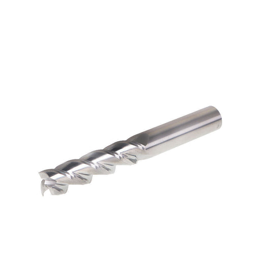 DURAFORCE 1/2" 3 Flute Long Length 2" LOC Carbide End Mill 4" Overall Length For Aluminum