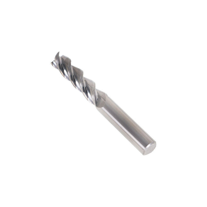 DURAFORCE 1/2" 3 Flute Long Length 2" LOC Carbide End Mill 4" Overall Length For Aluminum