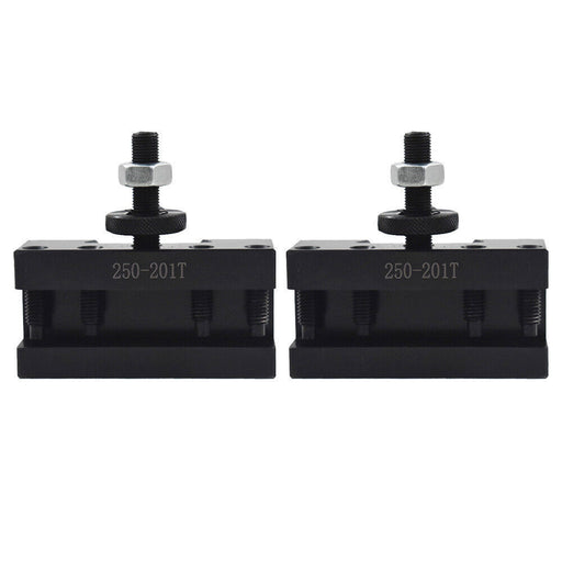 DURAFORCE 2 PcsQuick Change BXA 250-201T Oversize Turning Tool Holder CNC Lathe 10-15"