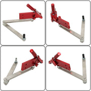 DURAFORCE Sharpener 15°-45° (5005) Adjustable For Straight & Standard Lawn Mower Blade Red