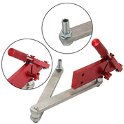 DURAFORCE Sharpener 15°-45° (5005) Adjustable For Straight & Standard Lawn Mower Blade Red