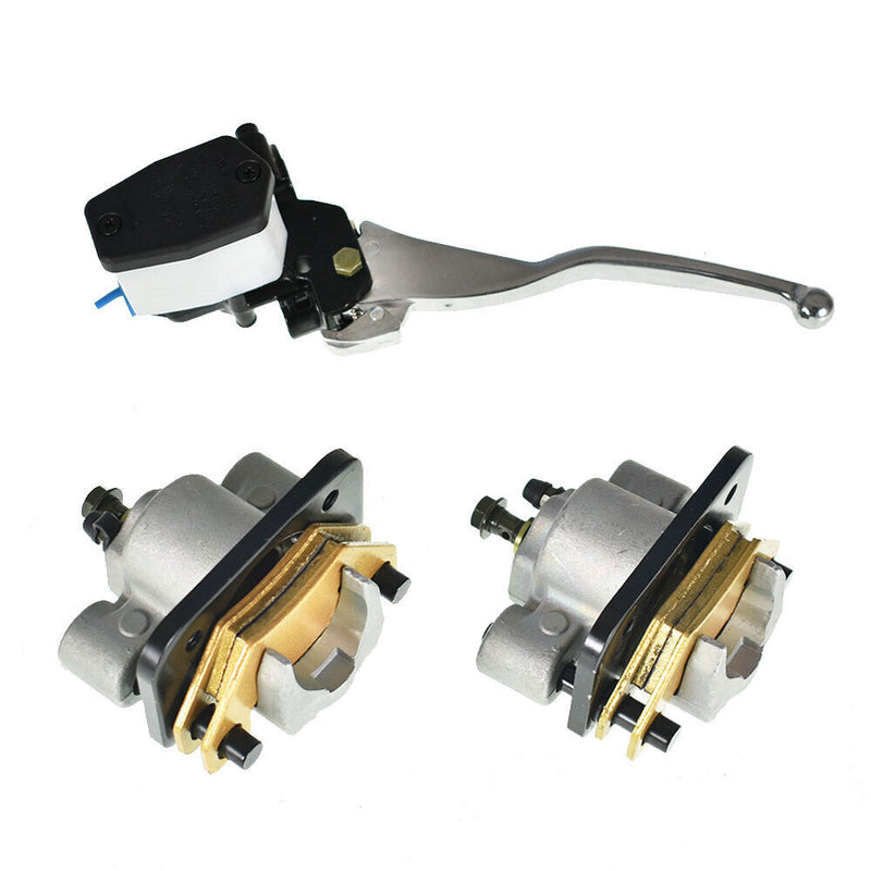 DURAFORCE Front Brake Calipers Pads & Master Cylinder For Arctic Cat 300 2X2，4X4 2003 ATV