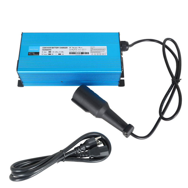 DURAFORCE 48 V10 A 3 Pin plug Battery Charger(Lead -Acid) for Club Car 1996-2022 Golf Cart