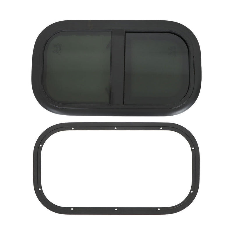 DURAFORCE 12"W x 22"H RV Window Vertical Slide For RVs Camper W/ DOT