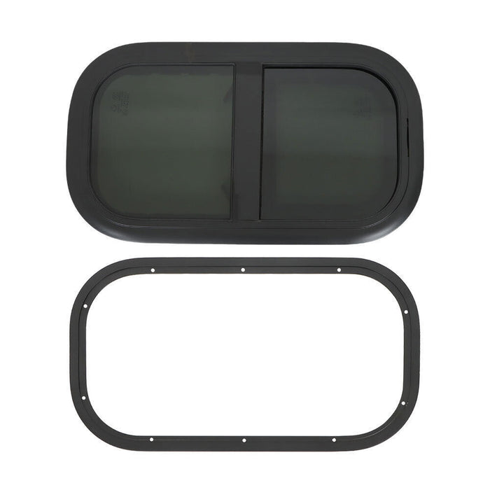 DURAFORCE 12"W x 22"H RV Window Vertical Slide For RVs Camper W/ DOT