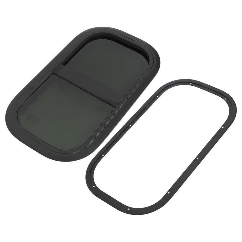DURAFORCE 12"W x 22"H RV Window Vertical Slide For RVs Camper W/ DOT