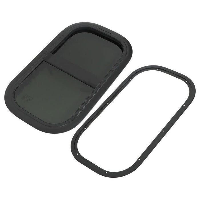 DURAFORCE 12"W x 22"H RV Window Vertical Slide For RVs Camper W/ DOT