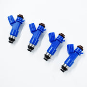 DURAFORCE Fuel Injectors w/ Adapters 4 pcs For 1997-2001 Honda Civic Acura Integra