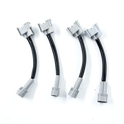 DURAFORCE Fuel Injectors w/ Adapters 4 pcs For 1997-2001 Honda Civic Acura Integra