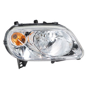 DURAFORCE Right+Left Headlight For 2006-2011 Chevy HHR Halogen Type Chrome Housing