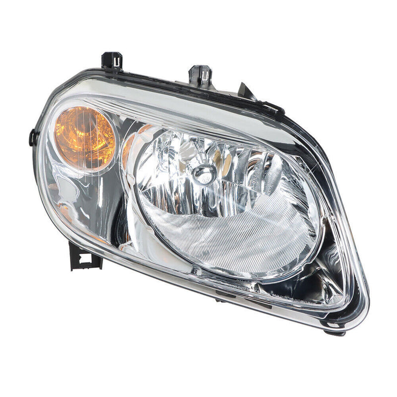 DURAFORCE Right+Left Headlight For 2006-2011 Chevy HHR Halogen Type Chrome Housing