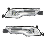 DURAFORCE RH+LH LED Fog Lights For 2017-2018 Ford Fusion 2018-2019 Explorer W/Bulb