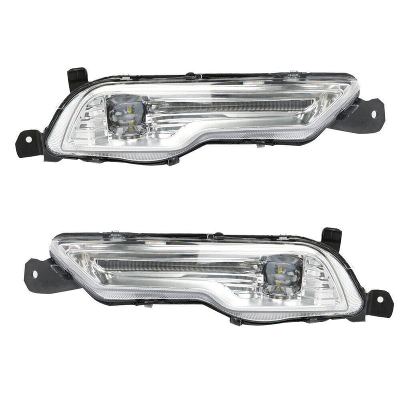 DURAFORCE RH+LH LED Fog Lights For 2017-2018 Ford Fusion 2018-2019 Explorer W/Bulb