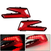 DURAFORCE Left Right Red LED Brake Tail Lights For 2017-2021 Can-Am Maverick X3 Max R 4x4