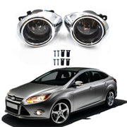 DURAFORCE Bumper Driving Fog Lights Lampss For 2012-2014 Ford Focus LH And RH+Bulb