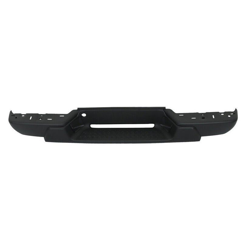 DURAFORCE Black Steel Rear Bumper For 2004-2007 Chevrolet Colorado GMC Canyon