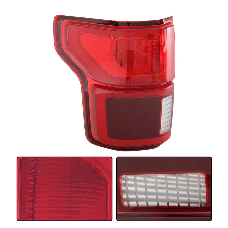DURAFORCE Driver Left Side LH Tail Light For 2018-2020 Ford F150 LED w/ Blind Spot