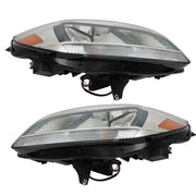 DURAFORCE Left+Right Headlight For 13-15 Chevrolet Malibu LS 16 Limited LS Halogen