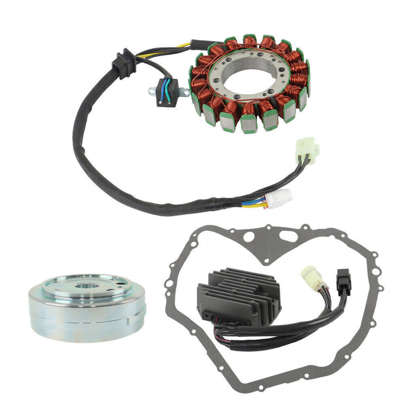 DURAFORCE Flywheel Rotor + Stator + Regulator + Gasket For Arctic Cat 400 Manual 2003-2008
