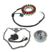DURAFORCE Flywheel Rotor + Stator + Regulator + Gasket For Arctic Cat 400 Manual 2003-2008