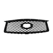 DURAFORCE Front Upper Grille For 2019-2023 Infiniti QX50 W/O Camera Option Plastic