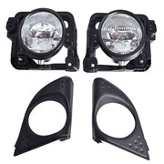 DURAFORCE Right+Left Front Bumper Fog Lights For Acura TSX 2009-2010 Driving Lamps