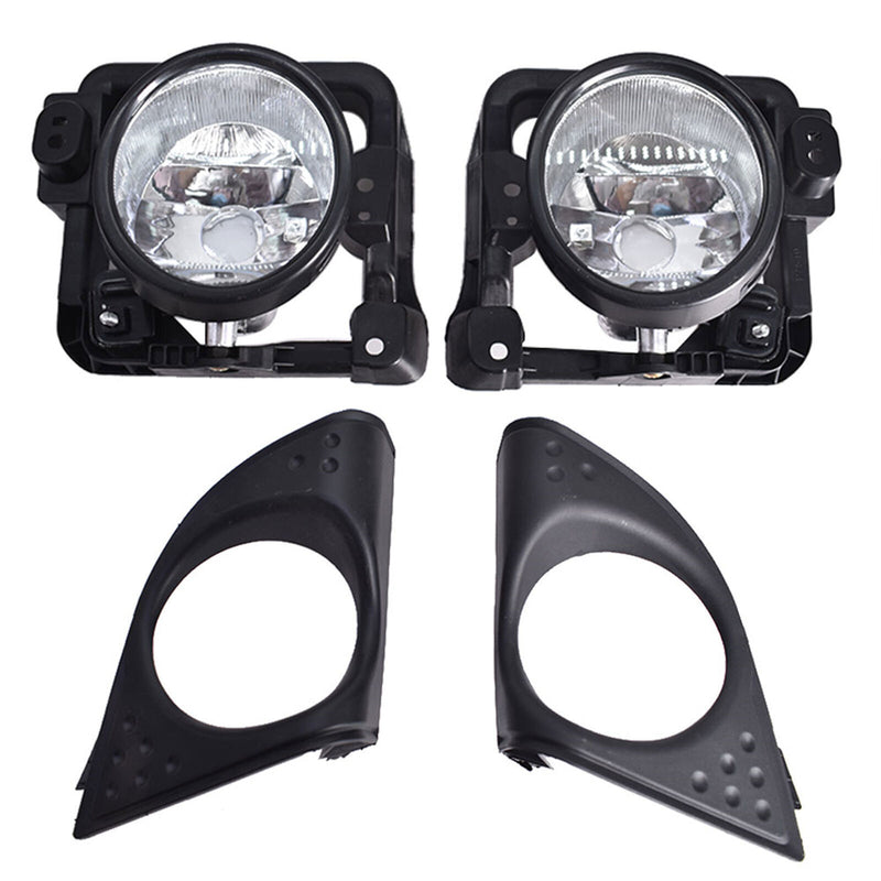 DURAFORCE Right+Left Front Bumper Fog Lights For Acura TSX 2009-2010 Driving Lamps