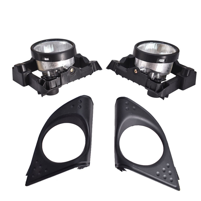 DURAFORCE Right+Left Front Bumper Fog Lights For Acura TSX 2009-2010 Driving Lamps