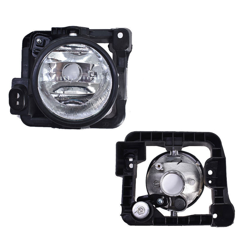 DURAFORCE Right+Left Front Bumper Fog Lights For Acura TSX 2009-2010 Driving Lamps
