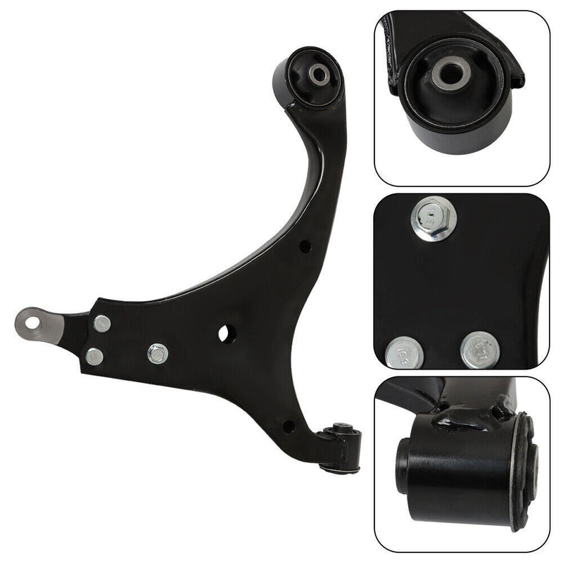 DURAFORCE Front Lower Control Arms For 2007-2012 Hyundai Elantra 4-Door 2.0L 2Pcs