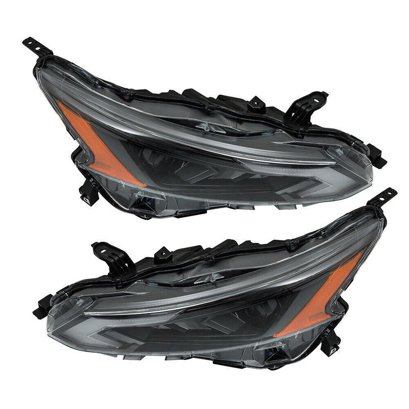 DURAFORCE Left+Right Headlight For 2023-2024 Nissan Altima Full LED Headlamp