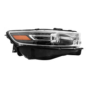DURAFORCE Right Projector Headlight For 2016-2019 Ford Taurus Halogen W/Black Trim
