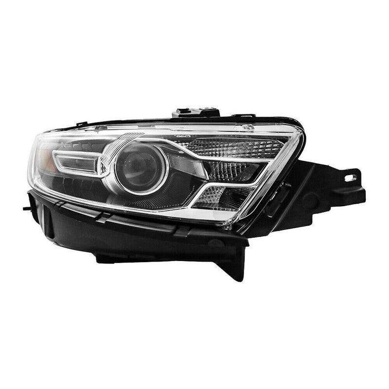 DURAFORCE Right Projector Headlight For 2016-2019 Ford Taurus Halogen W/Black Trim