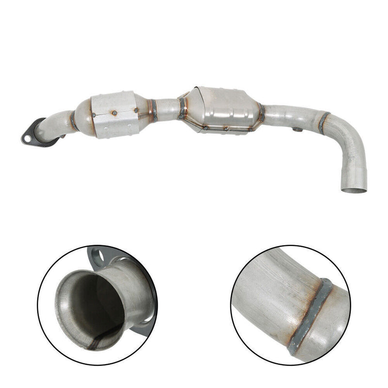 DURAFORCE Driver Side Catalytic Converter For 1997-1998 Ford F-150 F-250 4WD 4.6L