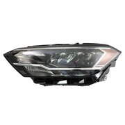 DURAFORCE Left Side Headlight For 2019-2023 Volkswagen Jetta Non-Projector LED