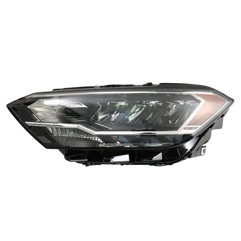 DURAFORCE Left Side Headlight For 2019-2023 Volkswagen Jetta Non-Projector LED