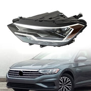 DURAFORCE Left Side Headlight For 2019-2023 Volkswagen Jetta Non-Projector LED