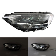 DURAFORCE Left Side Headlight For 2019-2023 Volkswagen Jetta Non-Projector LED