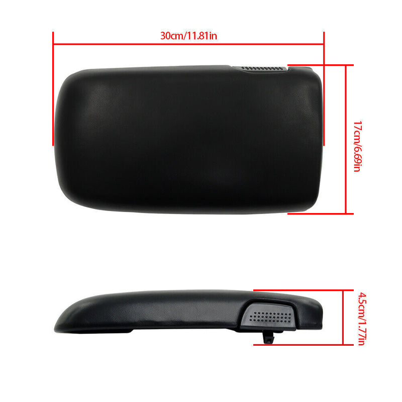 DURAFORCE Center Armrest Lid For Chevrolet Camaro Pontiac Firebird 1997-2002 Black
