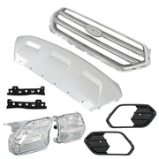 DURAFORCE Front Bumper Cover With Grills And Fog Lamps For Ford Escape 2017-2019
