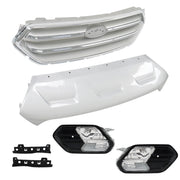 DURAFORCE Front Bumper Cover With Grills And Fog Lamps For Ford Escape 2017-2019